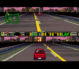 Shutokou Battle 2: Drift King screenshot 3 for Super Famicom